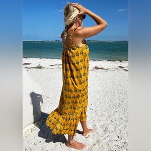 Emerson Fry India Collection Sundress - Marigolds Yellow Organic. M/L